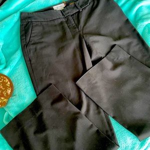 Black pants, classic fit, size 2, Calvin Klein